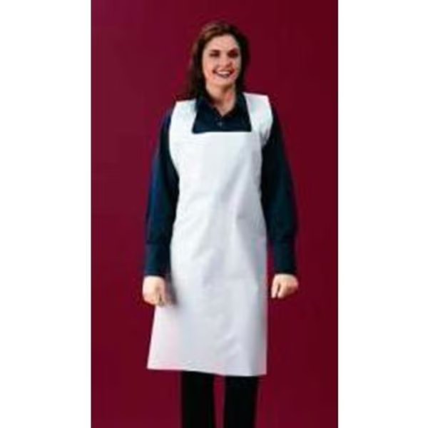 1 Mil Polyethylene Apron, White, 24
